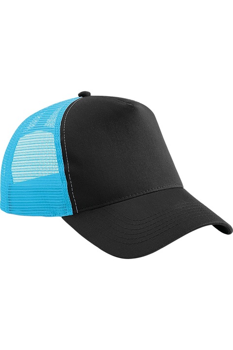 CAMERAN Шапка за възрастни Beechfield, черна/синя за сърф Един размер