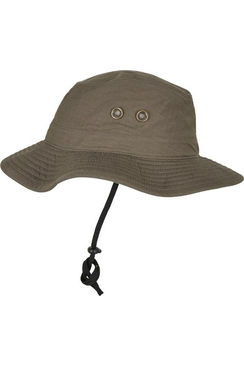 Шапка Flexfit за възрастни, тъмно маслинена, един размер