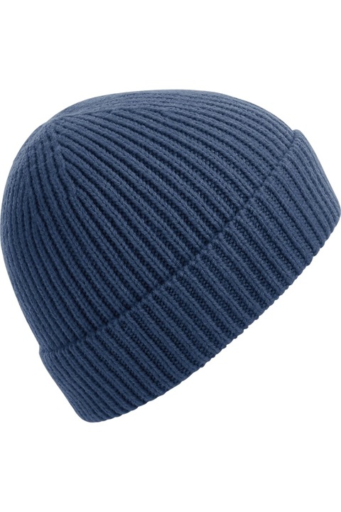 Шапка за възрастни Beechfield, един размерwqsdfxz, Тъмносин меланж, One-Size