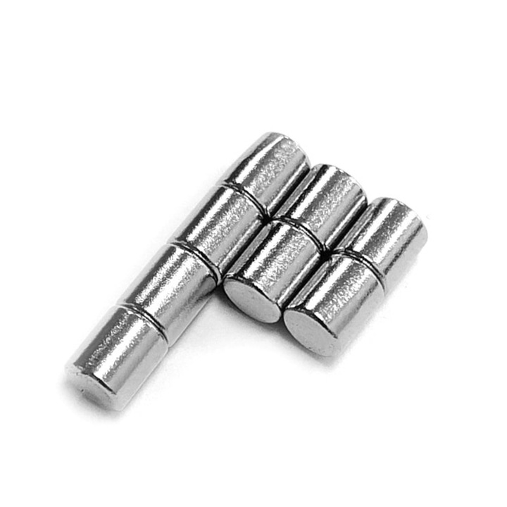BladePRO® neodímium mágnes, 10 darabos készlet, 4x5 mm, Ideális megoldás hobbihoz és kézműves foglalkozásokhoz