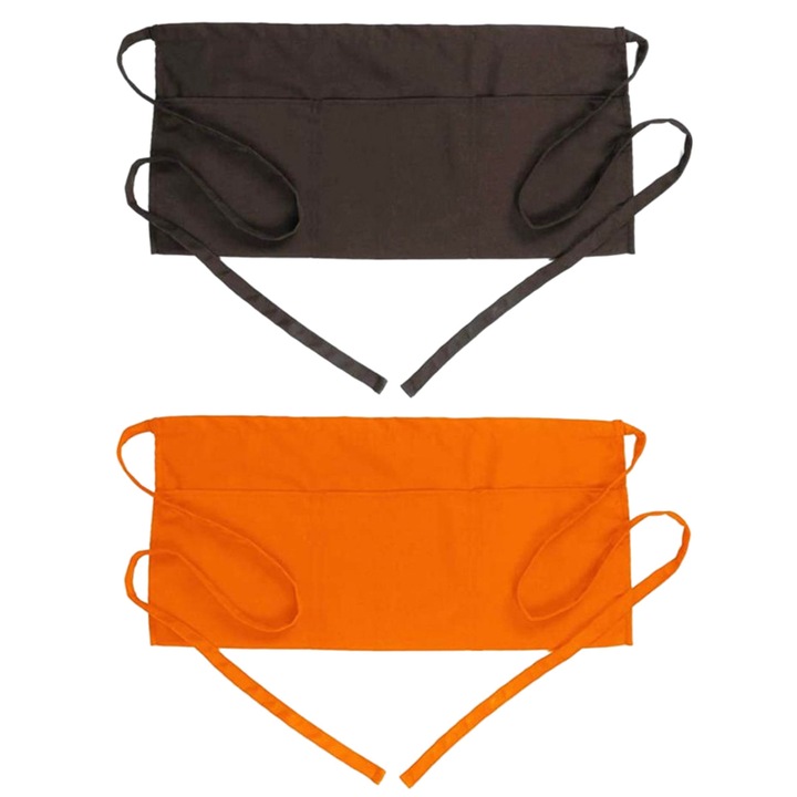 Комплект от 2 размера, Cozevdnt, оранжев/кафяв, 60x30см