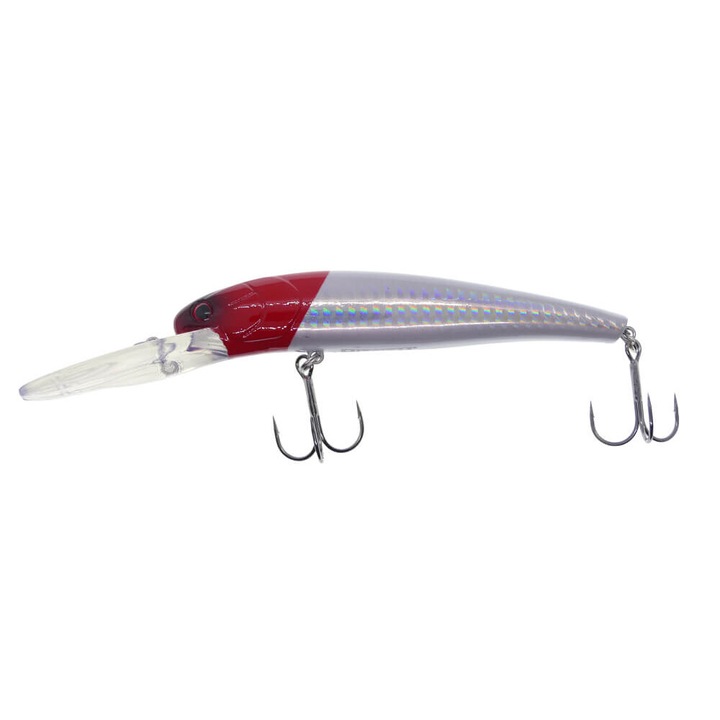 Vobler Hitfish TR Deep 11.5cm, 23.8gr, Floating, culoare 399, pentru pescuitul la trena, evolutie 5-6.4m, salau, stiuca, somn, pastrav lac