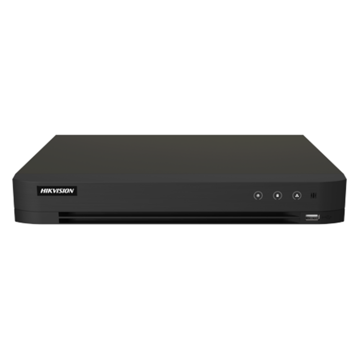 DVR HIKVISION AcuSense 16 канала, 3K, 8 канала IP 6MP, АУДИО 'по коаксиален', 1U - iDS-7216HQHI-M1-XT