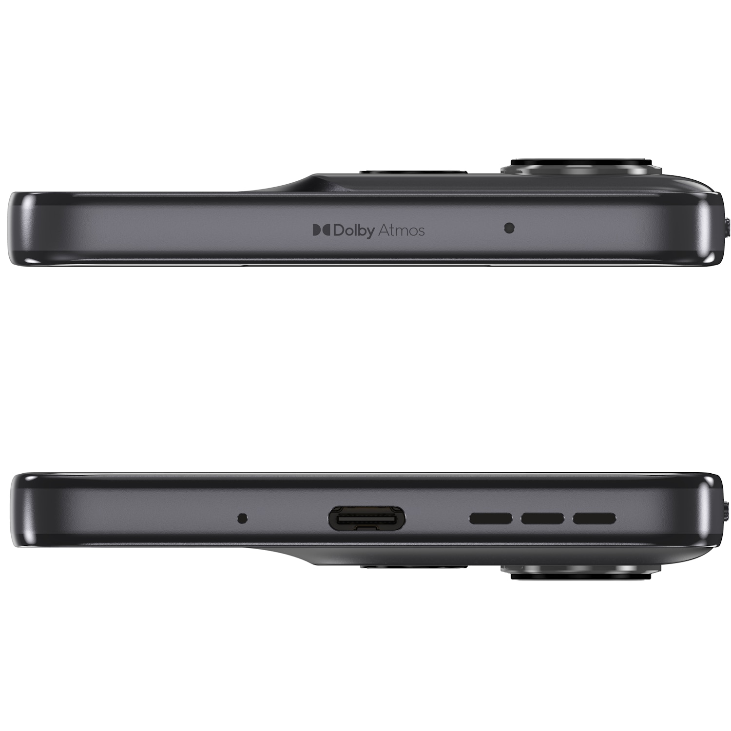 Telefon Motorola Moto g75, 256GB, 8GB RAM, 5G, Charcoal Gray