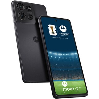 Moto G75 5G 8/256GB, Display 6.78 FHD+ 120Hz, Fotocamera 50MP OIS, Snapdragon 6 Gen 3, Batteria 5000mAh Ricarica 30W, Charcoal Grey