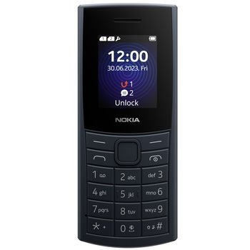 Telefon mobil Nokia 110 4G (2024), Dual SIM, Midnight Blue