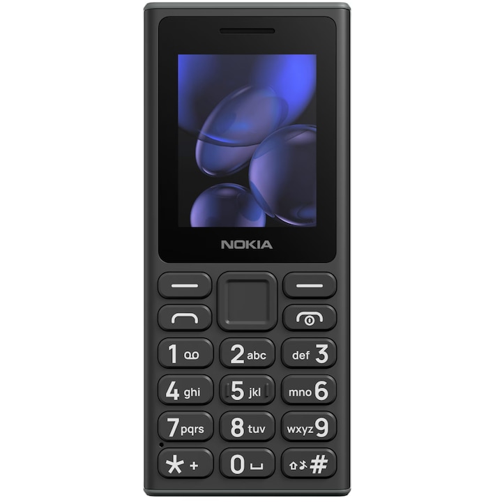 Мобилен телефон Nokia 105 (2024), Dual SIM, Black