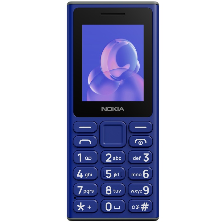 Мобилен телефон Nokia 105 (2024), Dual SIM, Blue