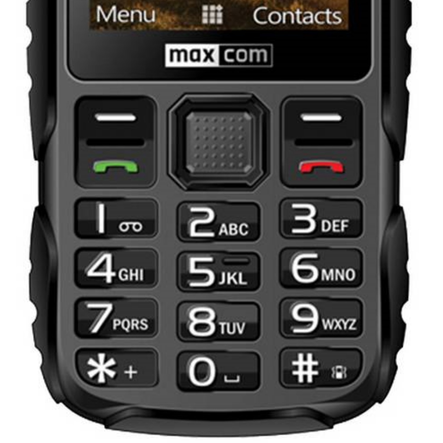 Telefon mobil Maxcom MM920 Light, Black + Adaptor priza Maxcom 10W