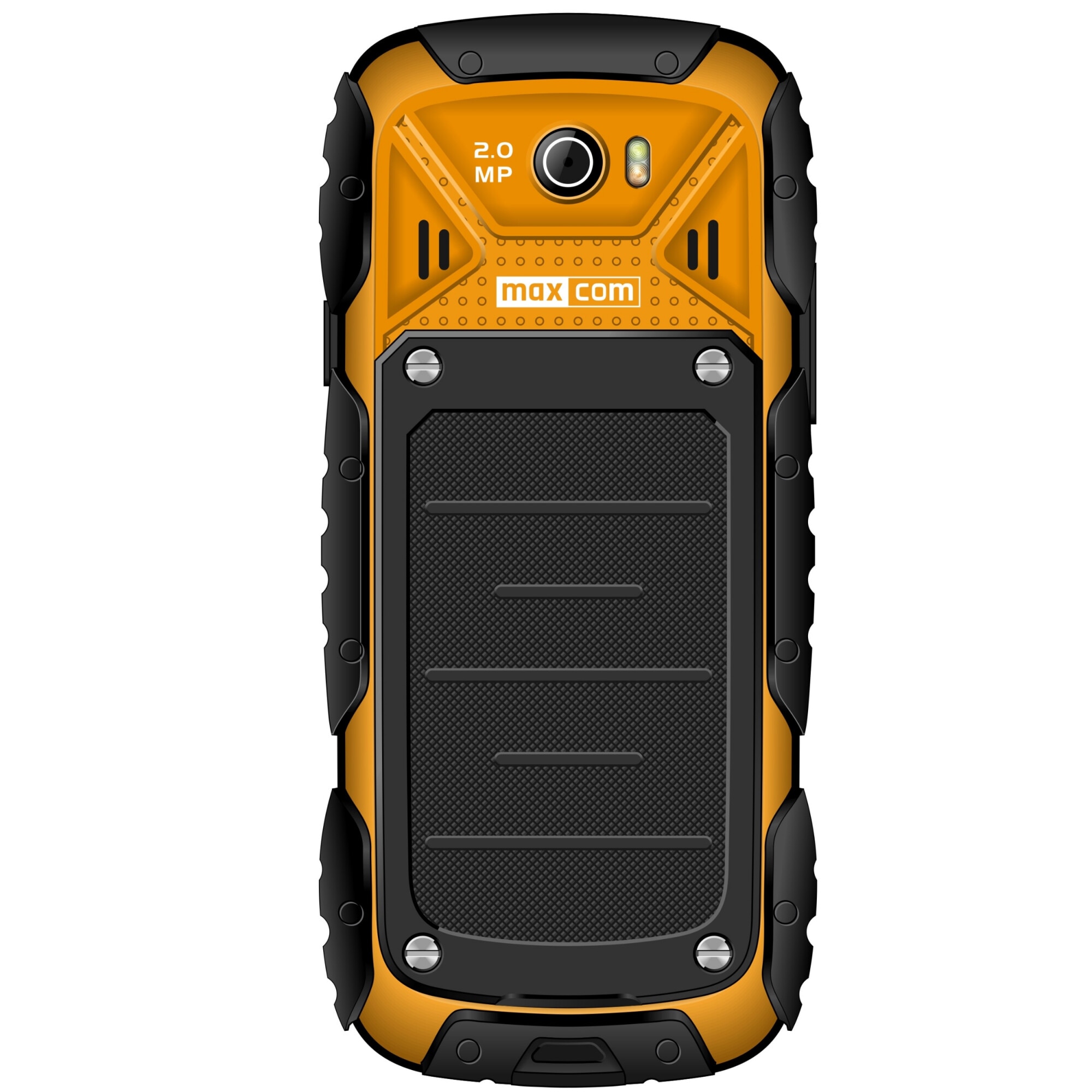Telefon mobil Maxcom MM920 Light, Yellow + Adaptor priza Maxcom 10W