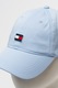 Tommy Jeans, Sapca baseball cu logo metalic, Albastru glaciar