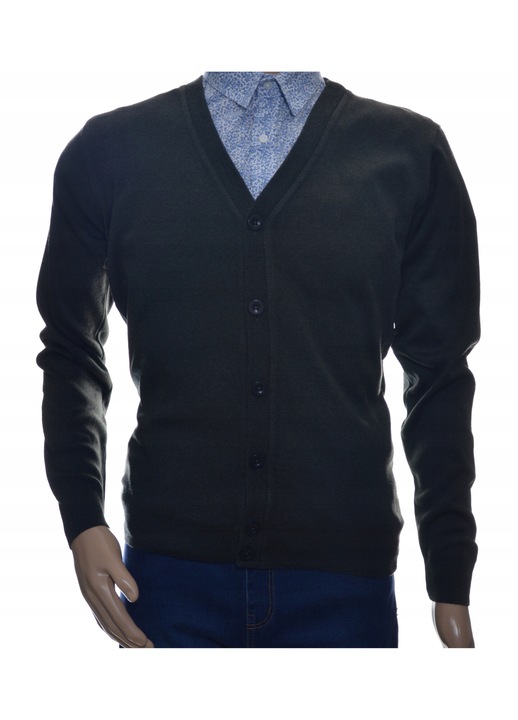 Férfi pulóver, Selantino, Gyapjú/Akril, Szürke