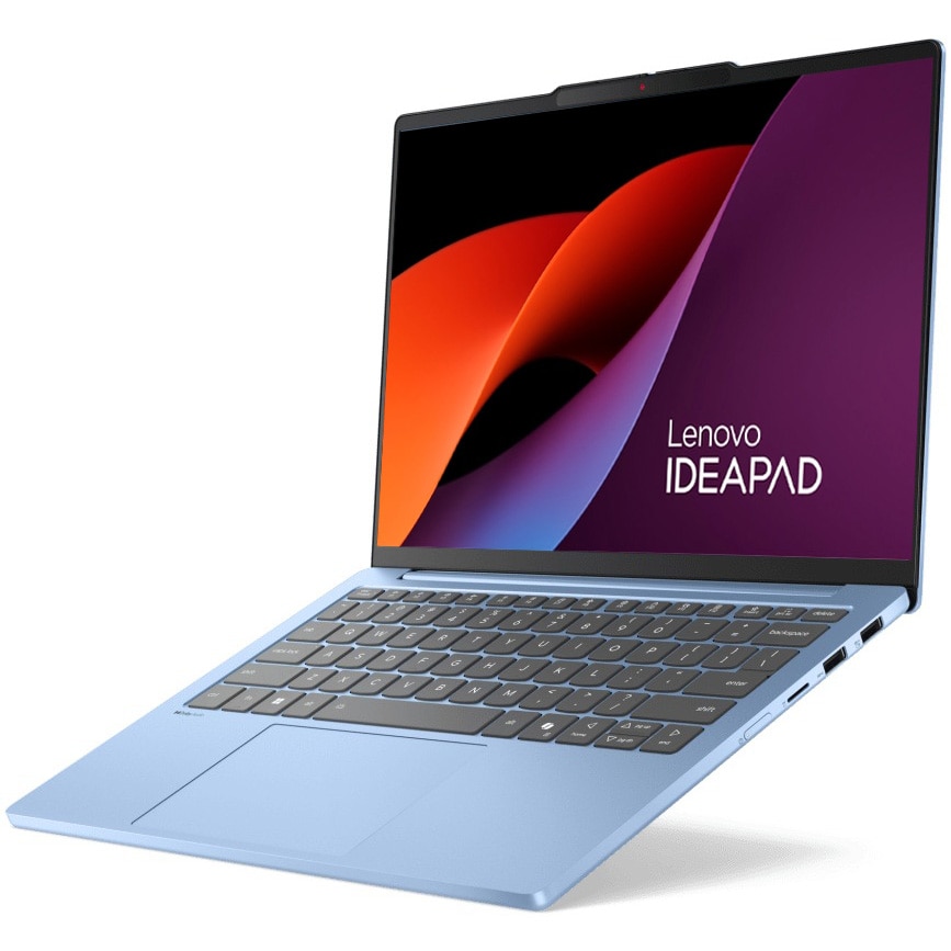 Laptop Lenovo IdeaPad Slim 5 13ARP10 cu procesor AMD Ryzen™ 5 7535HS pana la 4.55GHz, 13.3'' WUXGA, IPS, 16GB LPDDR5x RAM, 512GB SSD, AMD Radeon™ 660M Graphics, No OS, Polar Blue