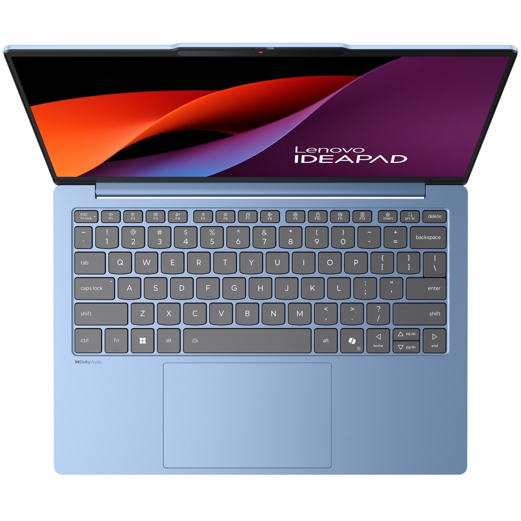 Laptop Lenovo IdeaPad Slim 5 13ARP10 cu procesor AMD Ryzen™ 5 7535HS pana la 4.55GHz, 13.3'' WUXGA, IPS, 16GB LPDDR5x RAM, 512GB SSD, AMD Radeon™ 660M Graphics, No OS, Polar Blue