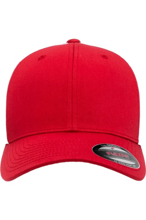 Шапка CAMERAN Flexfit Adults, червено/бяло, Червен