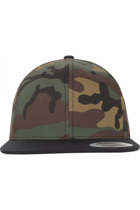 Flexfit Classic Snapback шапка за възрастни, черен/зелен един размер