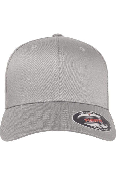 Сива бейзболна шапка Flexfit, Светло антрацитно сиво