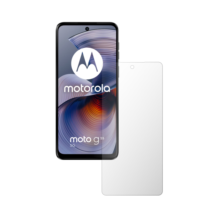 Folie24 протектор за екран, за Motorola Moto G55, 1X матов, подходящо за калъфа покритие (съвместим с калъфа), лепило, гъвкав със саморегенерация