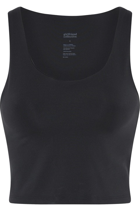 Girlfriend Collective Луксозен дамски потник, антрацит M INTL