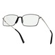 Ochelari de vedere corectivi pentru citit, Stylion, model ST333, +3.50 dioptrii, metalici, negru-silver, set cu etui si servetel