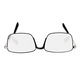Ochelari de vedere corectivi pentru citit, Stylion, model ST333, +3.50 dioptrii, metalici, negru-silver, set cu etui si servetel