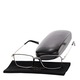 Ochelari de vedere corectivi pentru citit, Stylion, model ST333, +3.50 dioptrii, metalici, negru-silver, set cu etui si servetel