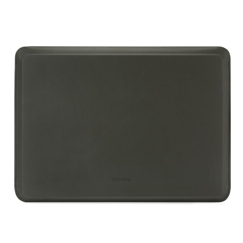 Husa laptop Pipetto Ultra Slim Sleeve compatibila cu Macbook 13/14 inch Dark Green