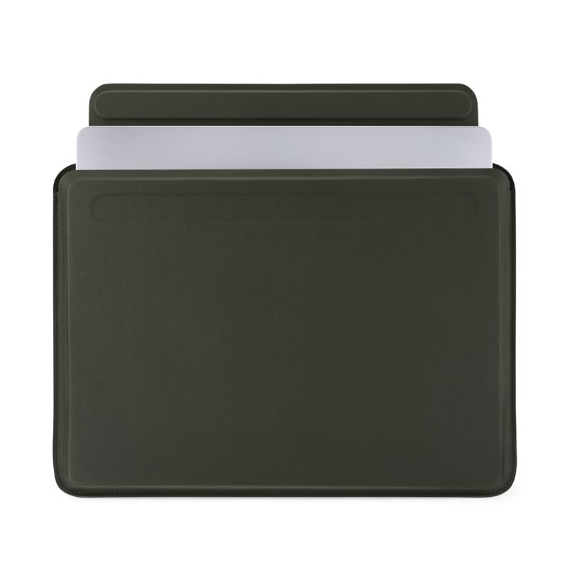 Husa laptop Pipetto Ultra Slim Sleeve compatibila cu Macbook 13/14 inch Dark Green