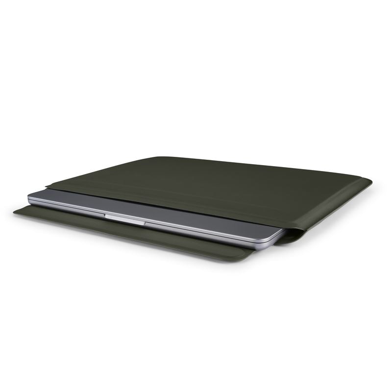 Husa laptop Pipetto Ultra Slim Sleeve compatibila cu Macbook 13/14 inch Dark Green