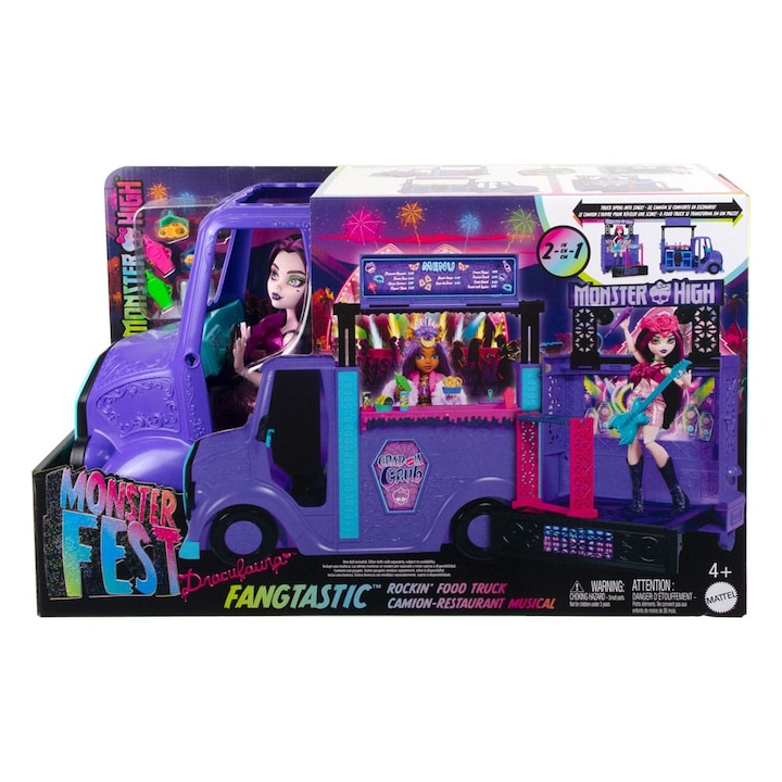 Игрален комплект Monster High Food Truck