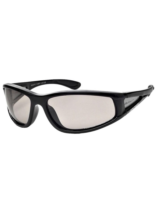 Ochelari de soare barbati Arctica S-69FP, polari si fotochromatici, negru, dimensiuni 13.3x4.2cm, set cu etui moale si tare