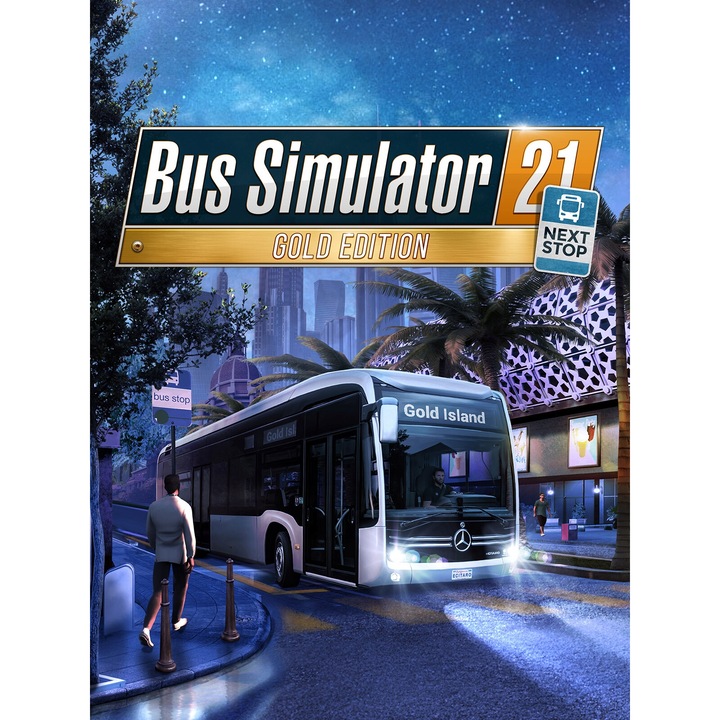 Licenta Joc Bus Simulator 21 Next Stop Gold Edition Pc Key Steam (Cod Activare Instant)