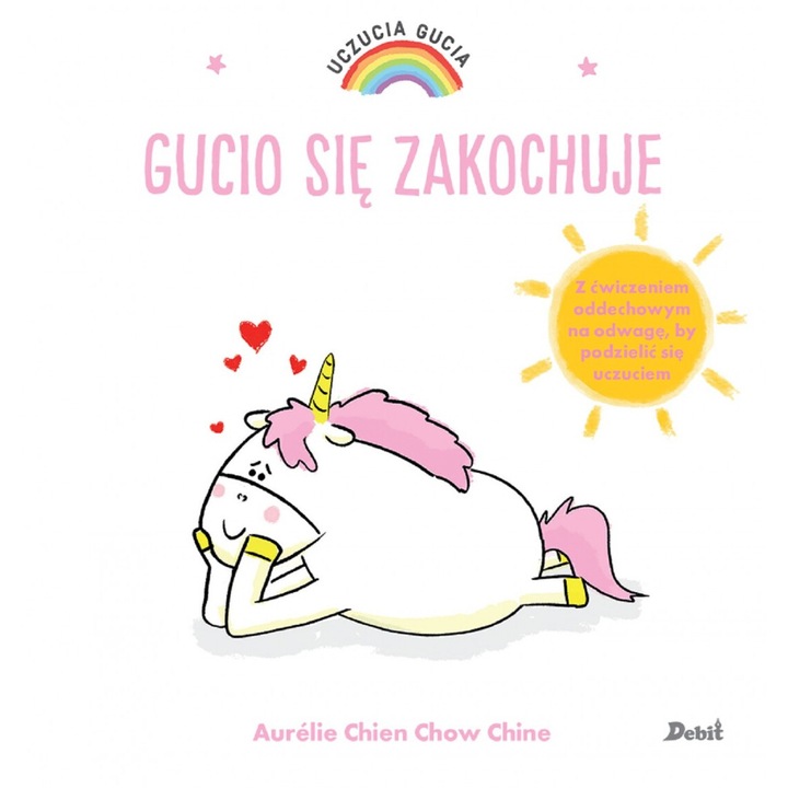 Gucio sie zakochuje, Aurelie Chien Chow Chine, 2024, 32 pagini, hardcover