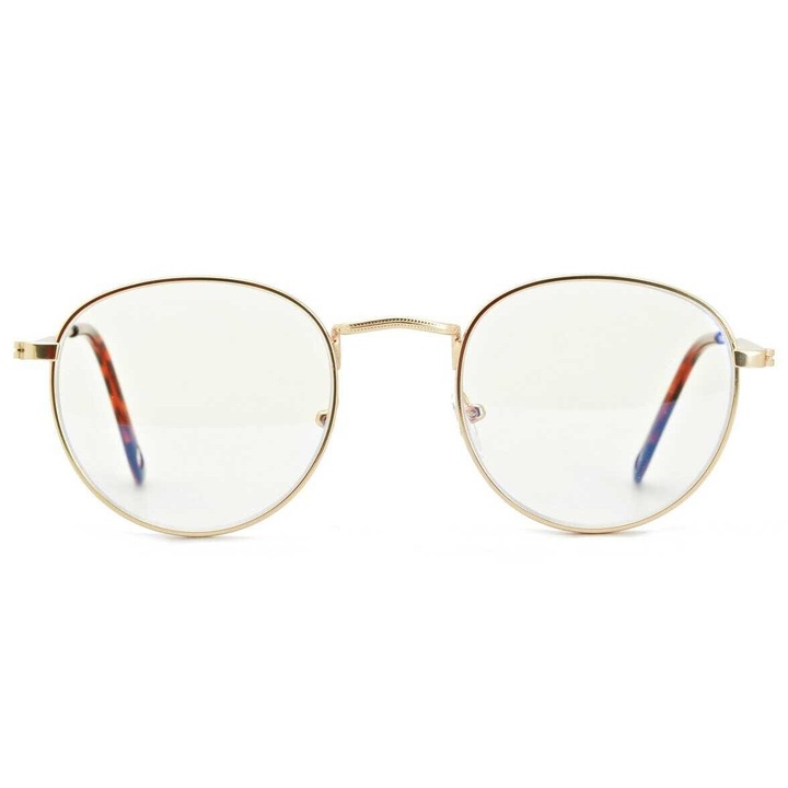 Ochelari de citit, Montana, Metal, Pentru barbati, +3.00, Auriu