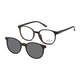 Ochelari de vedere Montana, 2 in 1, +3.00 dioptrii, cu protectie solara polarizata, culoare pantera, unisex