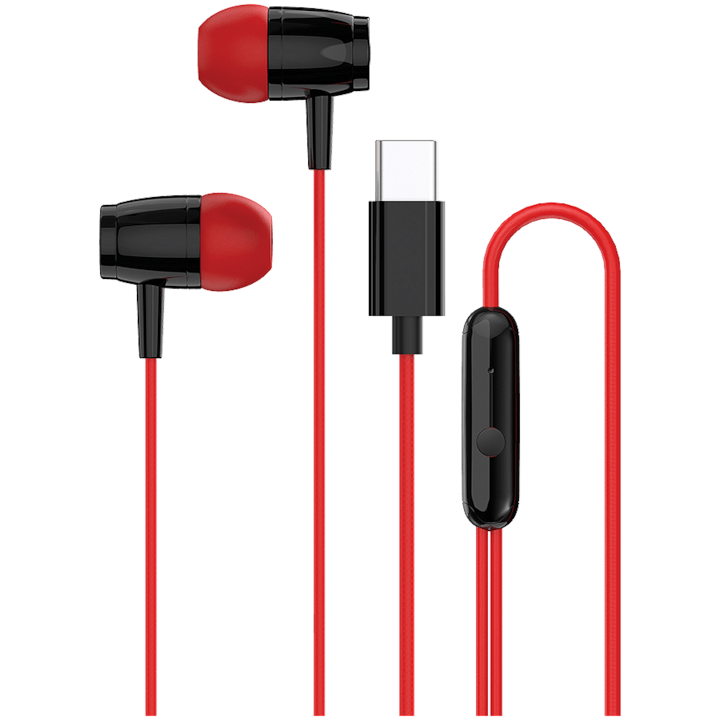 Casti Edifier, cu fir, intraauriculare - butoni, pentru smartphone,3.5mm, telecomanda pentru apeluri/volum,1.2 m,sunet HiFi, alb