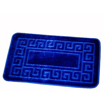 Set 2 covorase baie Ethnic D. Blue, 60x100 cm, 50x60 cm Albastru Set 2 covorase baie Ethnic D. Blue, 60x100 cm, 50x60 cm Albastru