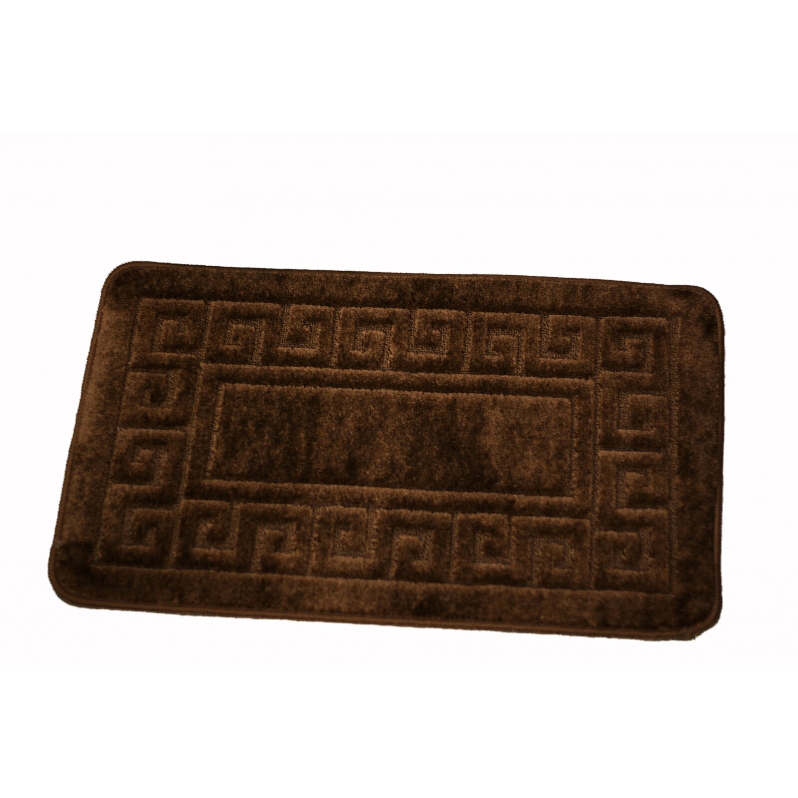 Set 2 covorase baie Ethnic Brown, 60x100 cm, 50x60 cm Maro