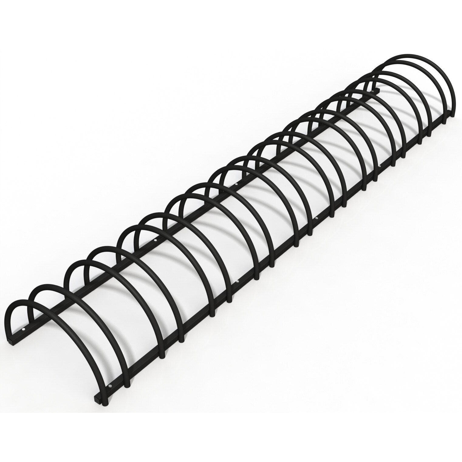 Suport stradal bicicleta cu 10 sloturi -model 0022-10 Negru