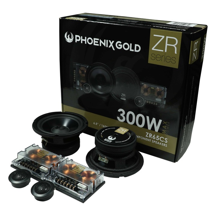Autós hangszóró, Phoenix Gold ZR65CS, 6,5 hüvelykes, 300 W