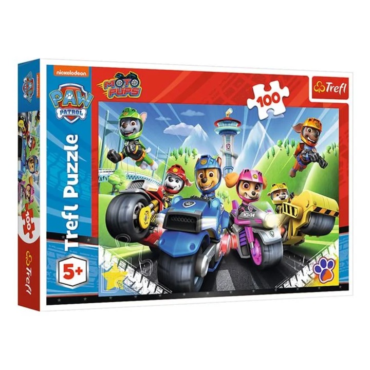 Пъзел Trefl, Paw Patrol, 100 части, 41х27 см