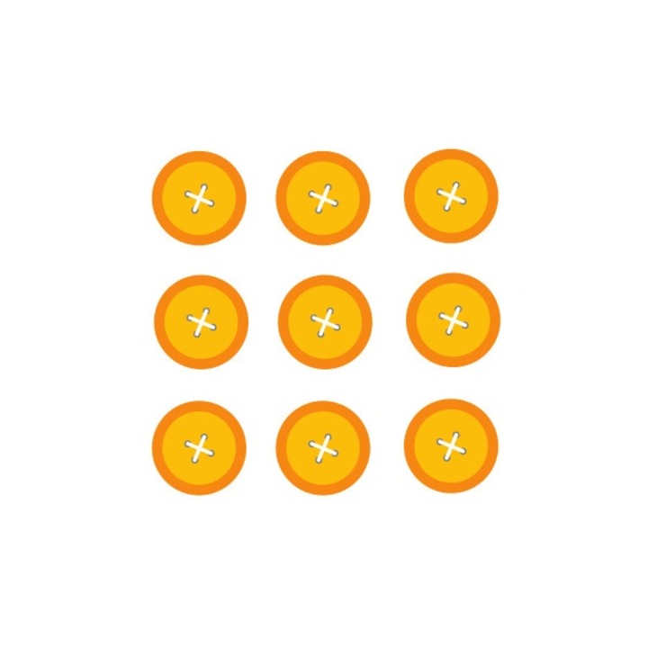 Термотрансферно изображение, модел копчета, 85мм х 85мм, за текстил, дизайн тениска, жълто