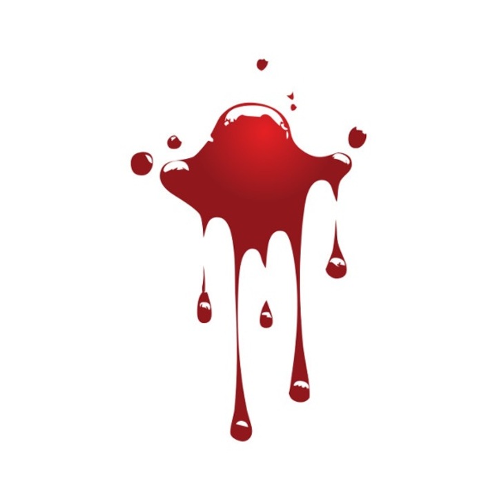 DTF трансфер за текстил, 85x85мм, червен