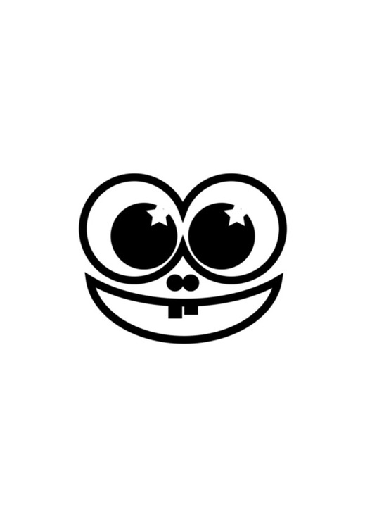 Bugelbild Smile 004, 150x150mm, комплект текстилни трансфери за деца, дизайн за тениска