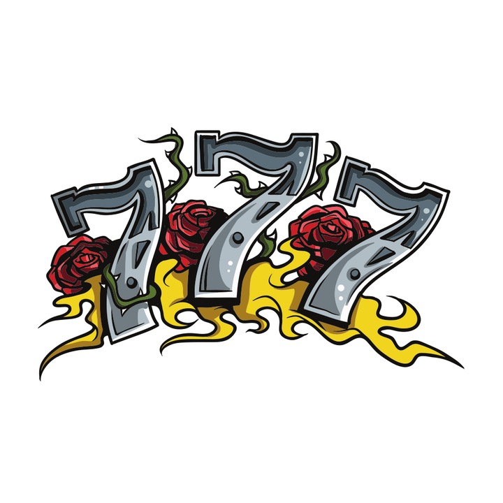 Бугелбилд Lucky Seven, 150x150мм, термотрансфер, текстилни аксесоари, творчески комплект