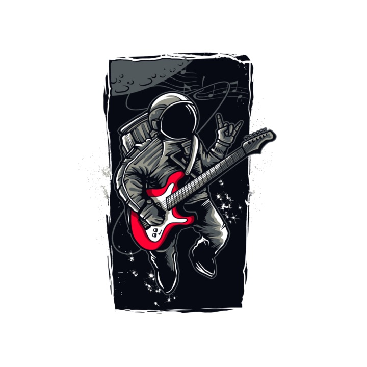 Bugelbild Astrostar, дизайн на тениска, 150 мм x 150 мм, дигитален трансфер, за текстил