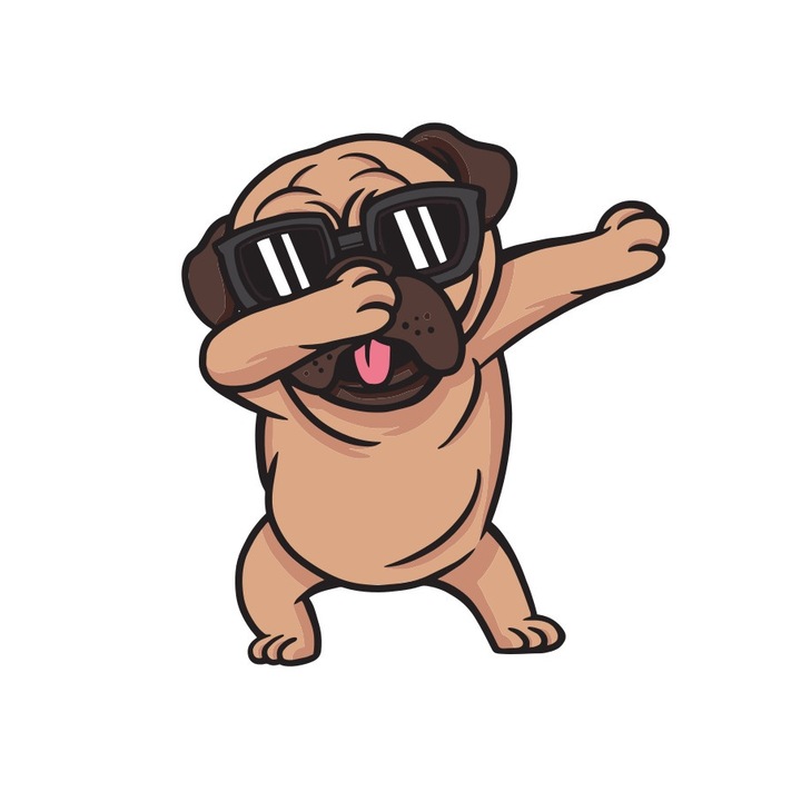 Представете си термотрансфер, 150 мм x 150 мм, за текстил