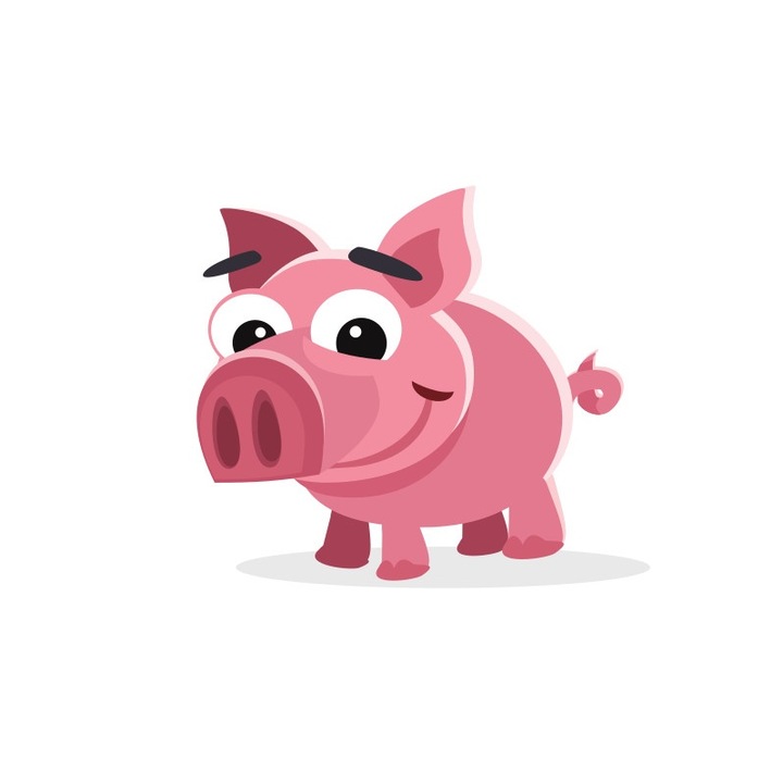 Transfer DTF pentru textile, design poicusor, 150x150mm, Multicolor