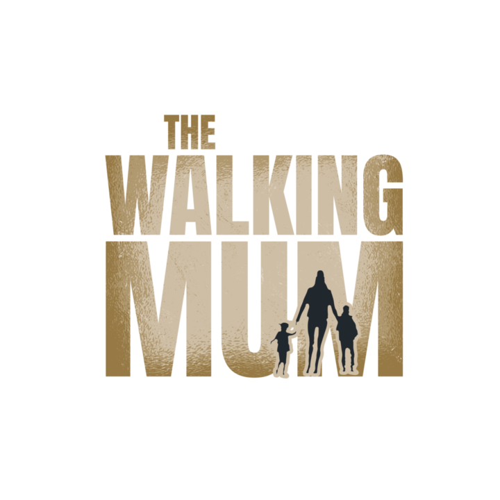 Bugelbild the walking mum, 150mm x 150mm, дизайн за тениски, дигитален трансфер, комплект за персонализиране на текстил