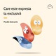 Wisolt® Сладка и забавна подложка за мишка Emoji с опора за китката, силиконова, червена